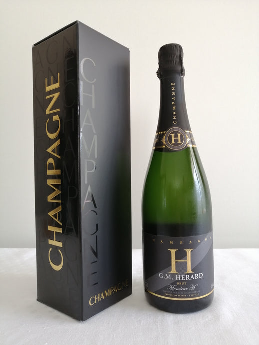 Coffret cadeau seul avec 2 coupes – Champagne Péhu Guiardel